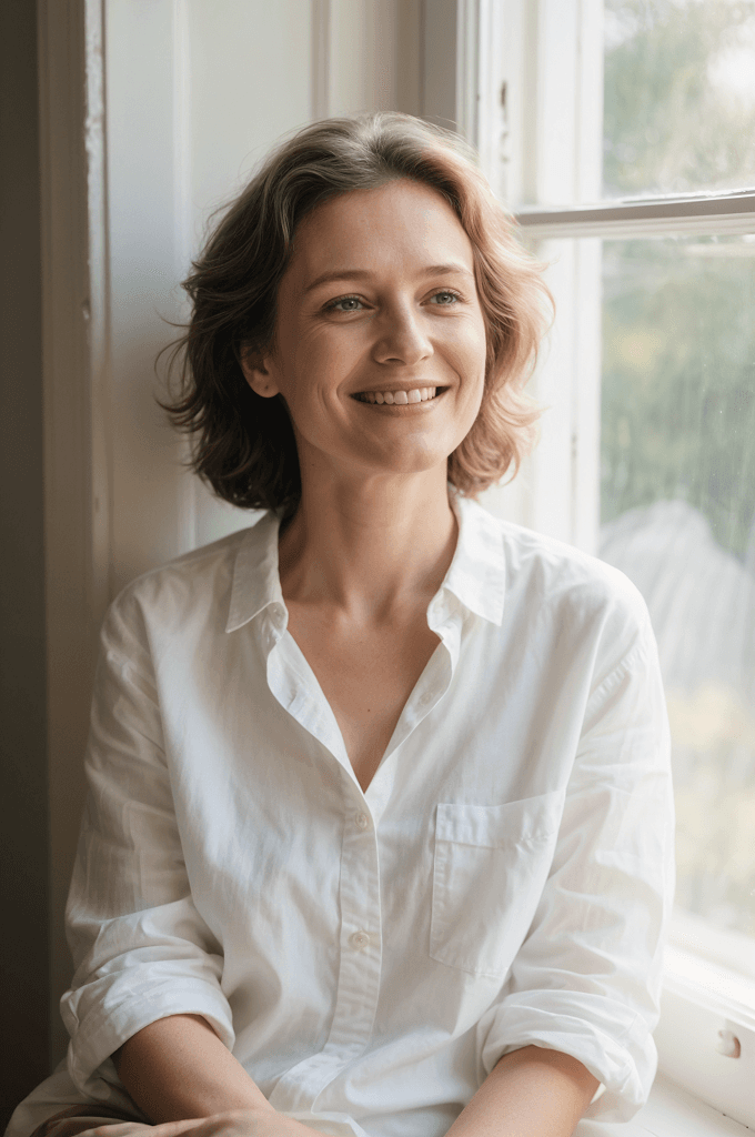 Happy woman