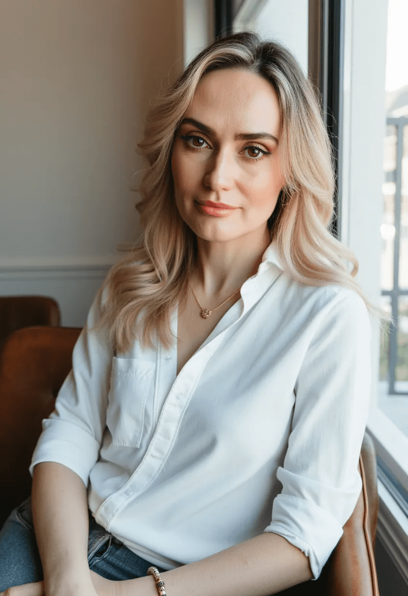 Natalya by the window